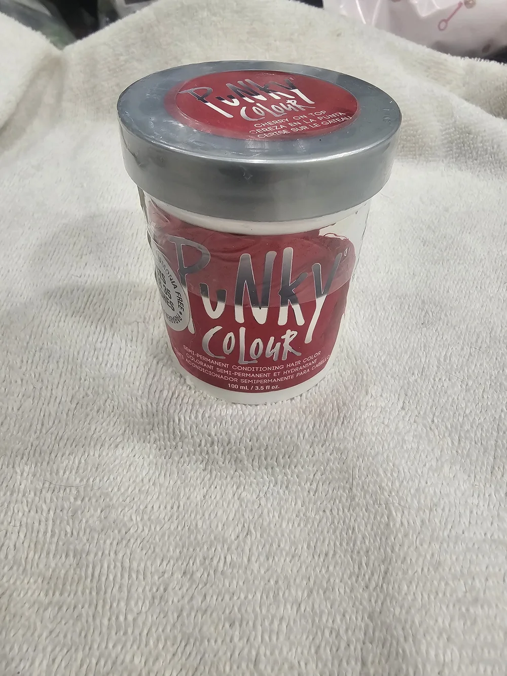 Punky Colour Semi-Permanent Conditioning Hair Color Cherry On Top